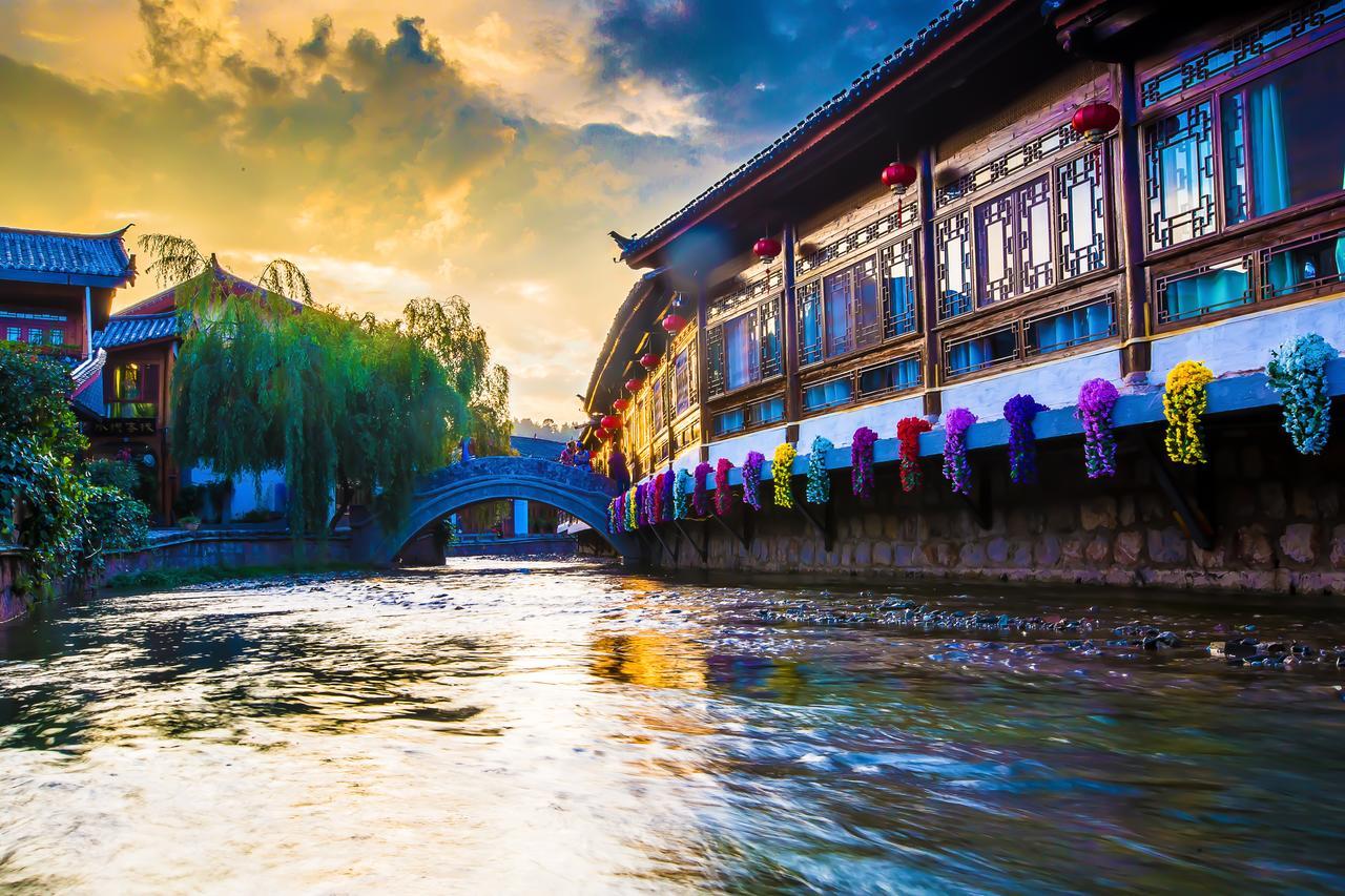 Love Cloud Boutique Chain Hotel In The Water Side Лицзян Экстерьер фото