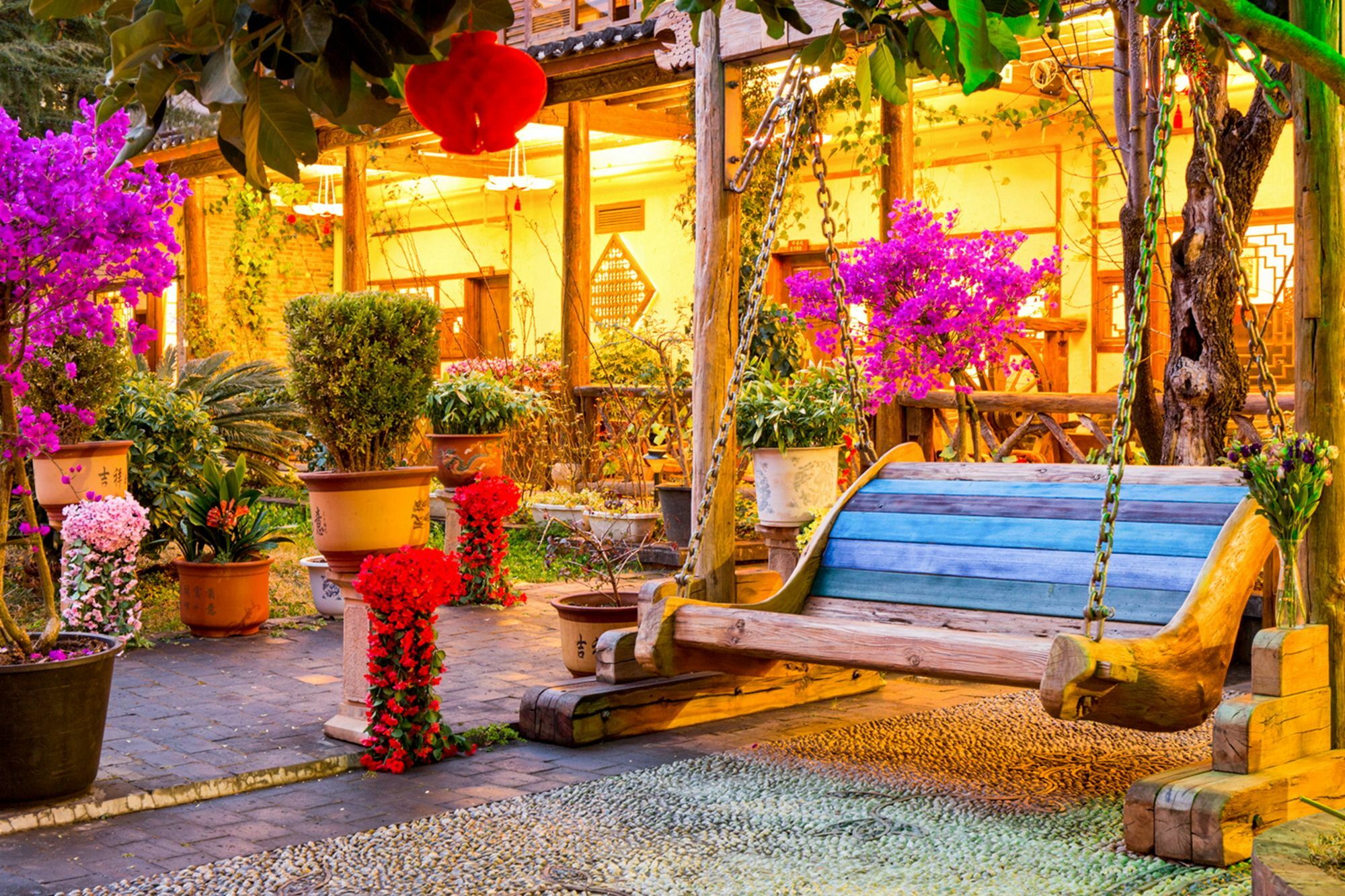 Love Cloud Boutique Chain Hotel In The Water Side Лицзян Экстерьер фото