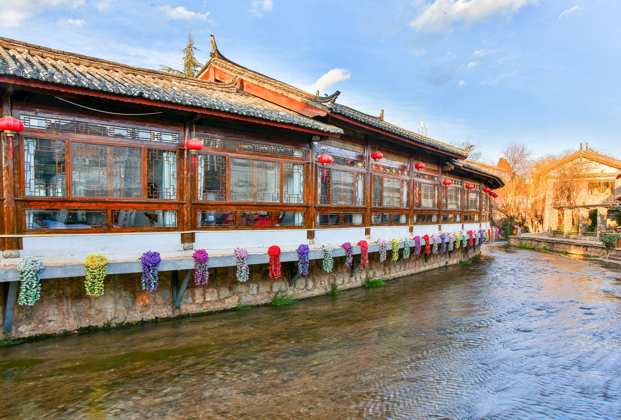 Love Cloud Boutique Chain Hotel In The Water Side Лицзян Экстерьер фото